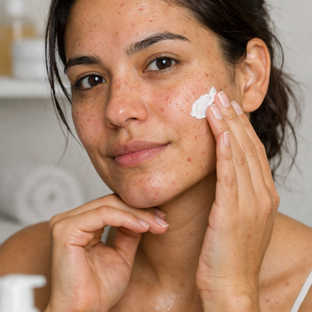 Rutina de skincare coreano para piel sensible en Perú