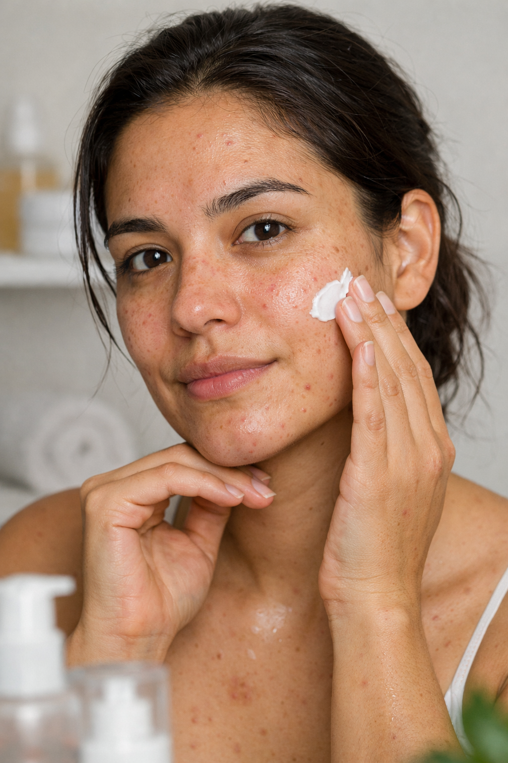 Rutina de skincare coreano para piel sensible en Perú