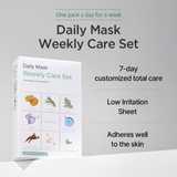 Mixsoon Daily Mask Weekly Care Set [7 mascarillas]