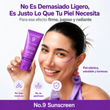 No.9 NAD+ Peptide Dewy Sunscreen