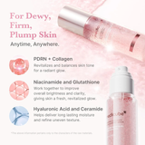 PDRN Pink Collagen Glow Jelly Mist Serum