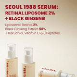 Serum : Retinal Liposome 2% + Black Ginseng