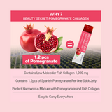 Beauty Secret Pomegranate Collagen (15 sticks) Suplemento coreano