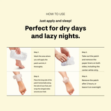 Shea Butter Sleeping Heel Patch (10ea)