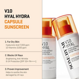V10 Hyal Hydra Capsule Sunscreen SPF50+ PA++++