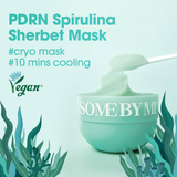 PDRN Spirulina Soothing Sherbet Mask Set [1 set de 10 sobres]