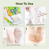 Shiny & Soft Foot Peeling Mask (1 par)