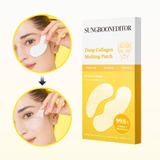 Deep Collagen Melting Patch Set (3 parches frente/cuello + 3 parches ojos/sonrisa)