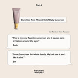 Black Rice Pure Mineral Relief Daily Sunscreen SPF 50+ PA++++